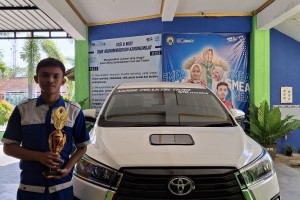 SMK Muhammadiyah Karangmojo Sabet Juara Di Lomba Kompetensi Siswa Di Tingkat Provinsi Yang dilaksanakan DI BLPT