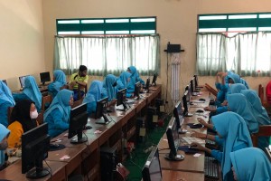 SMK Muhammadiyah Karangmojo Mengikuti  Simulasi ANBK Tahap 2
