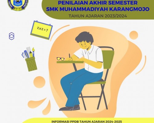 KISI - KISI ISMUBA PENILAIAN AKHIR SEMESTER TAHUN AJARAN 2023/2024 SMK MUHAMMADIYAH KARNGMOJO KELAS X, XI DAN XII